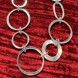 Long Necklace of Rings